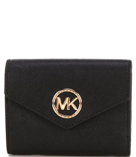 michael kors wallet envelope logo|Michael Kors billfold wallet.